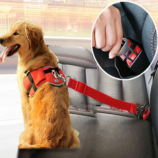 Verstellbarer Auto-Sicherheitsgurt für Hunde