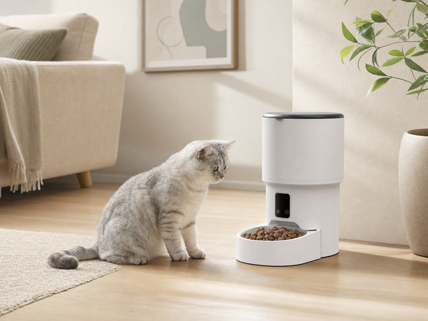 SmartFeed Mini – Automatischer Futterspender mit App-Timer